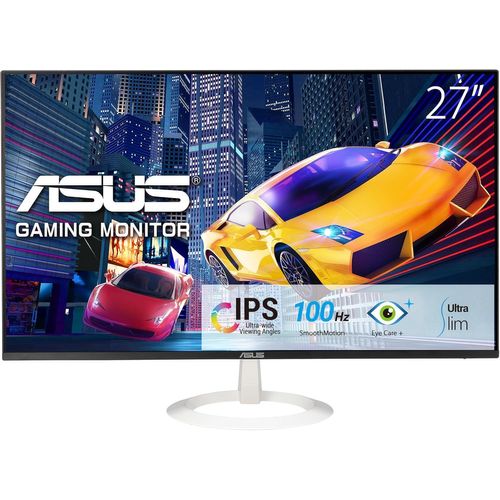 CLICKSELL-Vz27Ehf-W Eye Care Moniteur Gaming 27"" (Ips, Full Hd, Sans Cadres, 100 Hz, Synchronisation Adaptative, 1 Ms Mprt, Hdmi, Lumière Bleue Faible, Sans Scintillement, Montage Mural)