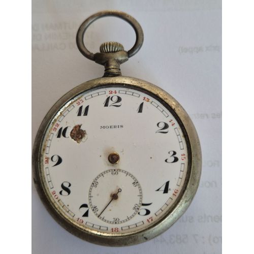 Montre À Gousset Ancienne "Moeris"