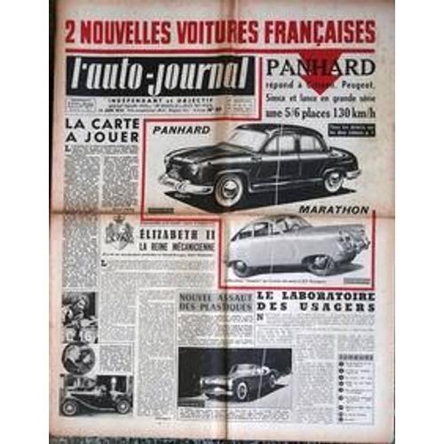 Auto Journal (L') N° 80 Du 15/06/1953