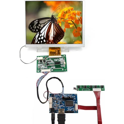 CLICKSELL-7" Claa070Ma0Acw 800X600 60Pin Ttl Écran Lcd Tft Moniteur Et Carte Contrôleur Lcd