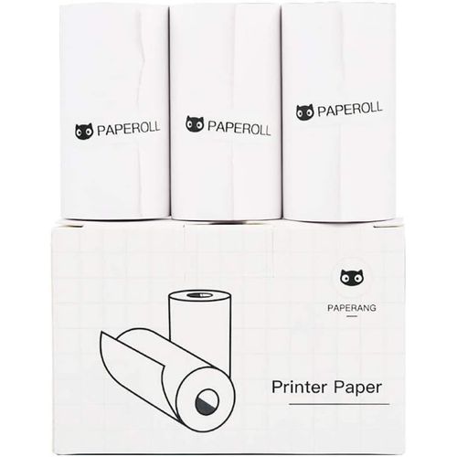 CLICKSELL-Papier Thermique Pour Mini Imprimante, Papier D'Imprimante Photo Bluetooth 57 X 30Cm Sans Fil Portable En Blanc (3Rolls)