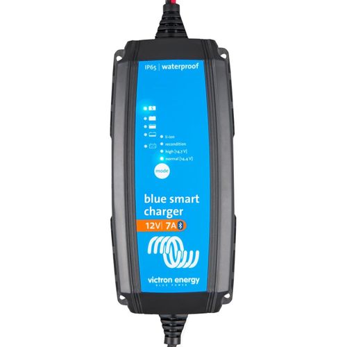 CLICKSELL-Blue Smart Ip65 12-Volt 7 Amp 230V Chargeur De Batterie, Bluetooth (Cee 7/17)