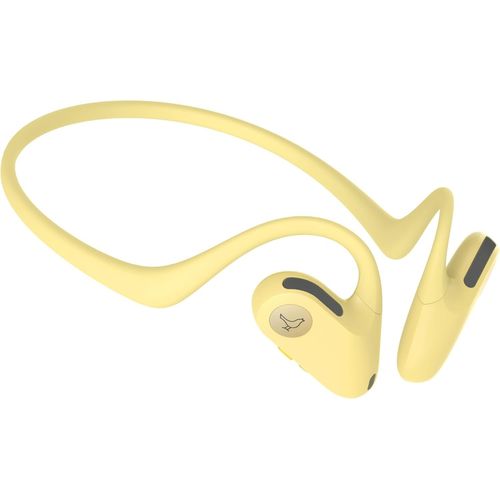 CLICKSELL-Up Écouteurs Intra-Auriculaires Ouverts (Bluetooth 5.2, Protection Ip57, Batterie 8H, Charge Rapide, Haut-Parleur 15 Mm, Amélioration De La Voix Ki) - Jaune