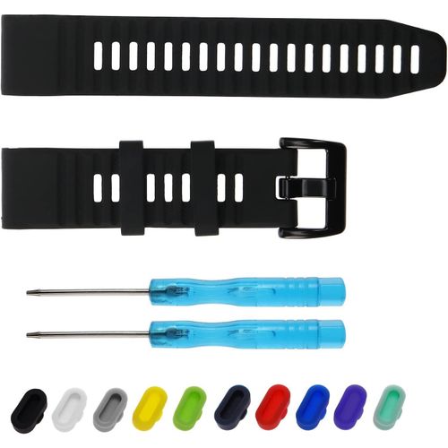 Shiba-Bracelet De Montre 22 Mm Compatible Avec Fenix 5/Fenix 6 Pro/Fenix 6 Solar/Fenix 5/Fenix 5plus En Silicone Souple Étanche À [2