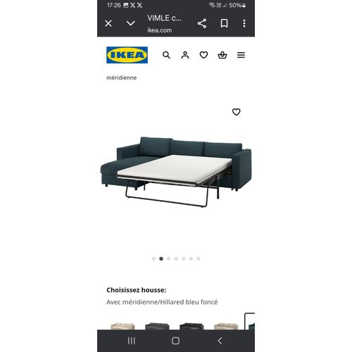 500€ Canapé Angle Avec Coffre De Rangement Convertible Avec Matelas 140-200 Et Méridienne. 3 Places. Velour Bleu Foncé. Excellent État. Acheté 1700€ Il Y A 18 Mois Chez Ikea.