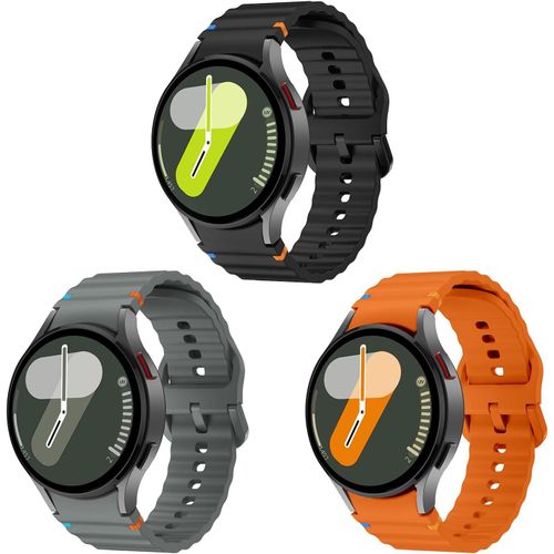 Shiba-Bracelet De Sport En Silicone Pour Galaxy Watch 7 40/44 Mm - Réglable Sans Gap Pour Samsung Galaxy Watch 7/6/5/4 - Étanche P[7