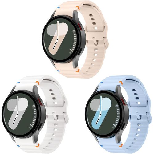 Shiba-Bracelet De Sport En Silicone Pour Galaxy Watch 7 40 Mm 44 Mm - Bracelet Réglable Sans Gap Pour Samsung Galaxy Watch 7/6/5/4[7