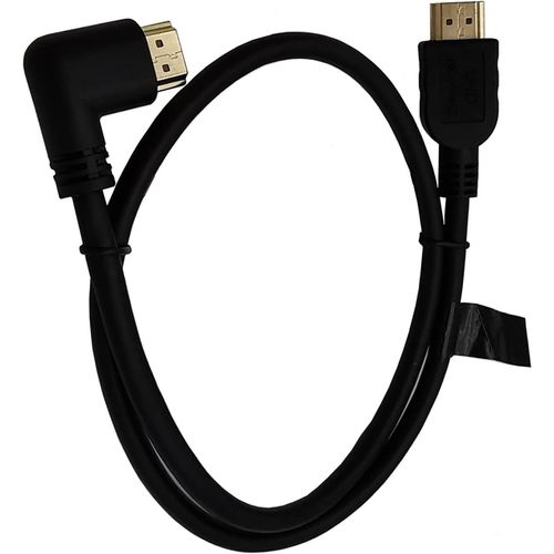 SHIBA-Câble HDMI 2.1 court 8 K 60 Hz 4 K 120 Hz Angle 90° pour PS5 PS4 TV Lecteur DVD projecteurs ordinateur moniteur PC (angle dr[7