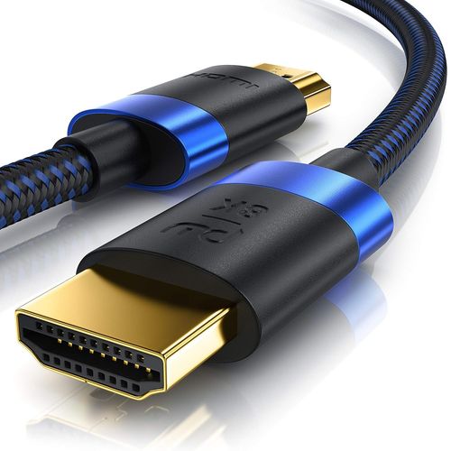 SHIBA-8k 4k Câble HDMI 2.1 2.0 0,5M, 8K@60Hz 120Hz, 4K@240Hz, 48 Gbit/s, 3D, Ethernet Ultra Haute Vitesse TV Blu-Ray PS5 Xbox Seri[4