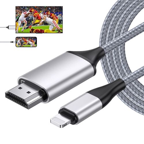 SHIBA-[4M Long Version HDMI Cable for iPhone, HDMI Converter Cable, Telephone/Pad/Pod to TV, HDMI Connection Cable, OS 11, 12, 13,[8