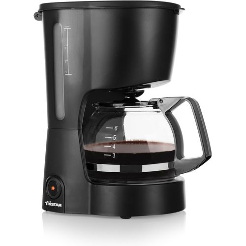 SHIBA-Tristar Cafetière, Capacité 6 Tasses, 600W, Fonction Maintien au Chaud, Arrêt Automatique, Filtre Permanent, Système Anti-Go[1