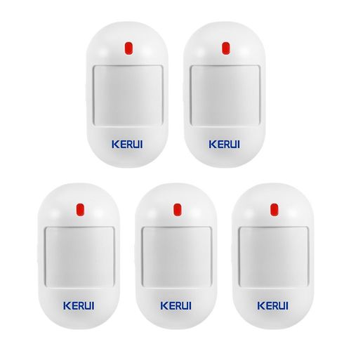KERUI-Capteur de mouvement PIR sans fil,alarme de détecteur infrarouge avec batterie pour WAthW33,protection du système d'alarme de sécurité à domicile - Type 5pcs motion sensor