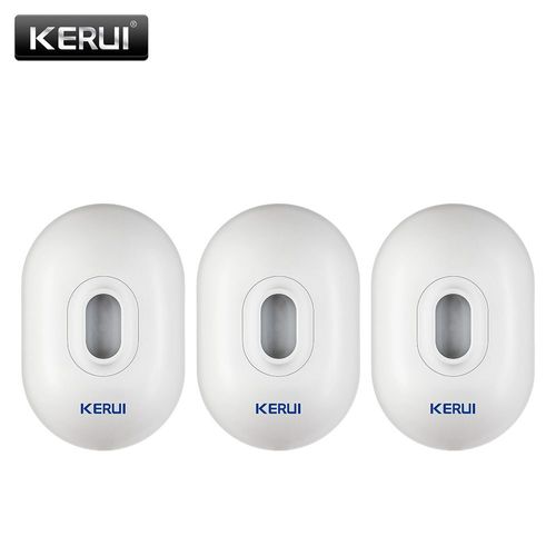 KERUI P861 détecteur de mouvement PIR étanche extérieur pour système d'alarme de sécurité sans fil 5 P/lot allée Garage alarme antivol - Type 3pieces