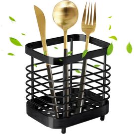 EGOUTTOIR A COUVERTS,Blue--Porte-éponges De Cuisine Auto-pliable