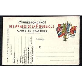 Carte Correspondance Des Armees -1915 - Militaria