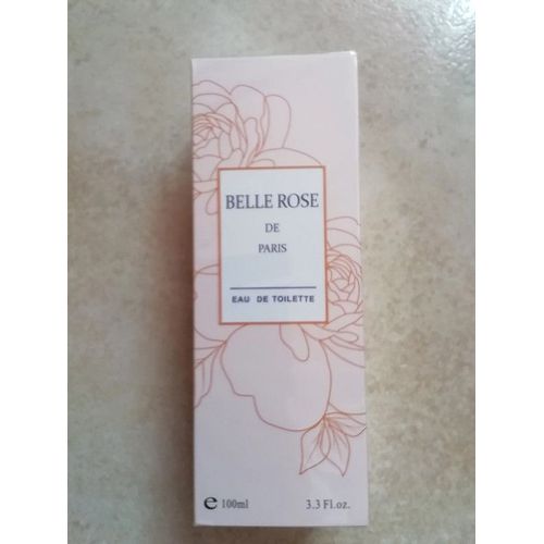 Eau De Toilette " Belle Rose " 100 Ml 