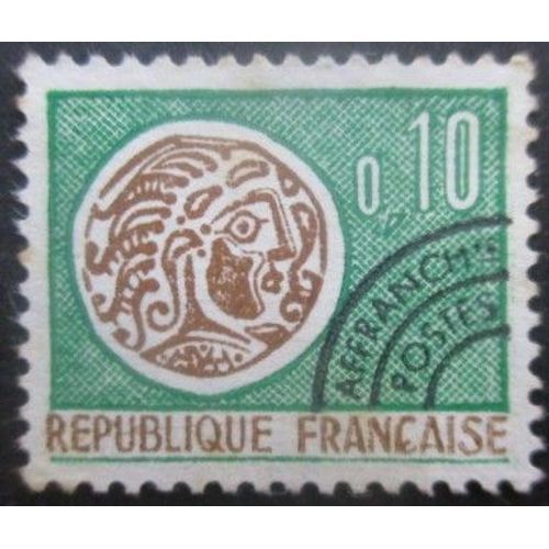 France Préoblitéré N°123 Monnaie Gauloise Sans Gomme