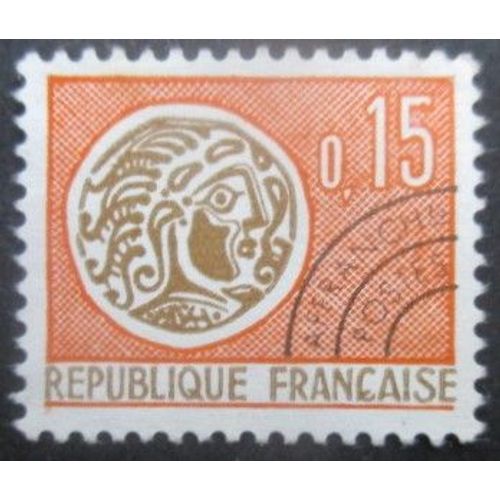 France Préoblitéré N°124 Monnaie Gauloise Sans Gomme