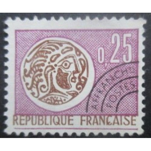 France Préoblitéré N°126 Monnaie Gauloise Sans Gomme