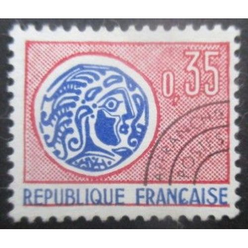 France Préoblitéré N°127 Monnaie Gauloise Sans Gomme