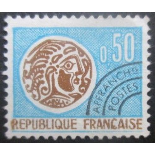 France Préoblitéré N°128 Monnaie Gauloise Sans Gomme