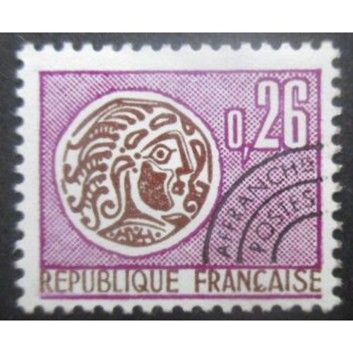 France Préoblitéré N°130 Monnaie Gauloise Sans Gomme