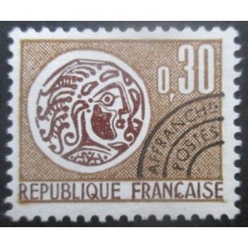 France Préoblitéré N°131 Monnaie Gauloise Sans Gomme