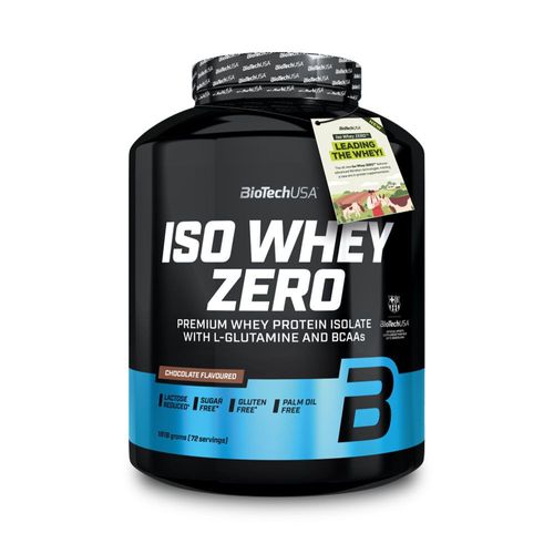 Iso Whey Zero (1816 G)|Chocolat| Whey Isolate|Biotech Usa 