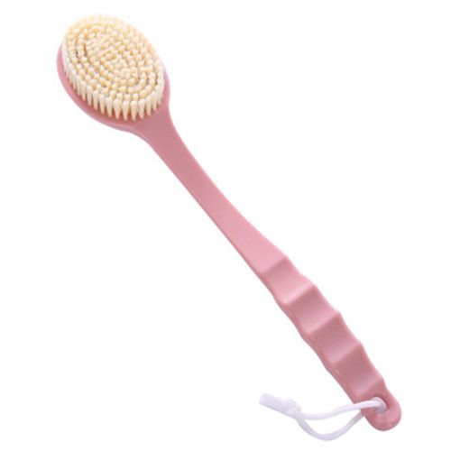 Connor Brosse De Douche En Plastique A Long Manche, 1 Piece, Pour Le Nettoyage Du Dos, Rose 