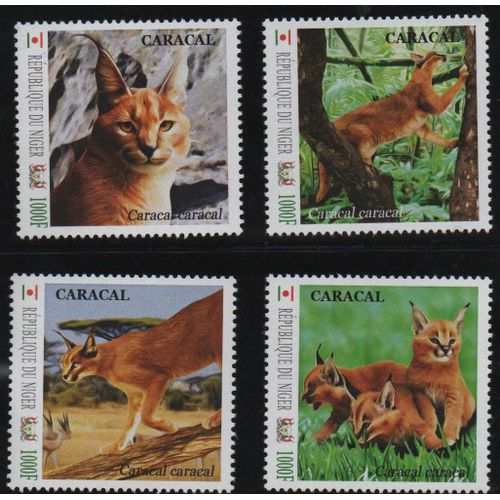 Niger Timbres Animaux : Le Caracal 2012