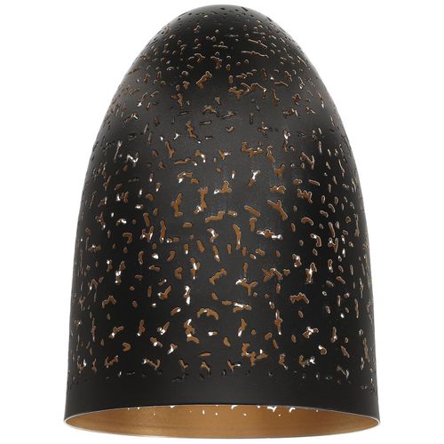 Abat-Jour Élégant En Fer Noir Pour Lustre ¿ Housse De Lampe Suspendue Légère Pour Une Décoration Intérieure Et Une Ambiance Chaleureuse
