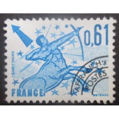 France Préoblitéré N°154 Sagittaire Sans Gomme