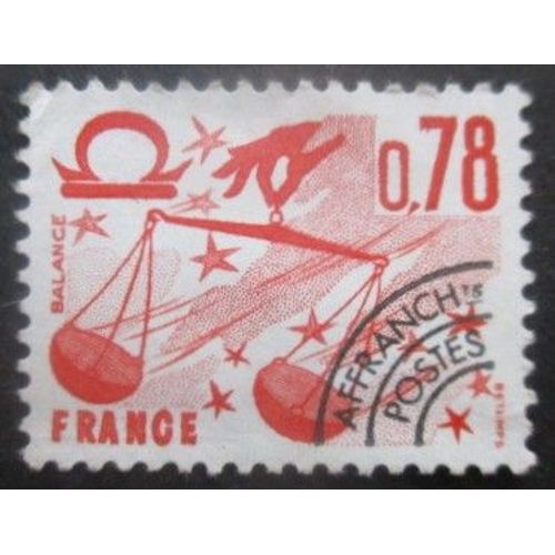 France Préoblitéré N°155 Balance Sans Gomme