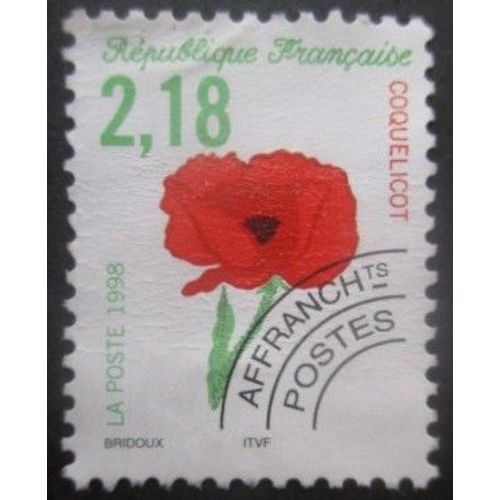 France Préoblitéré N°241 Coquelicot Sans Gomme