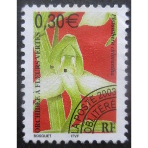 France Préoblitéré N°246 Orchidée Sans Gomme