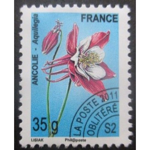 France Préoblitéré N°260 Ancolie Sans Gomme