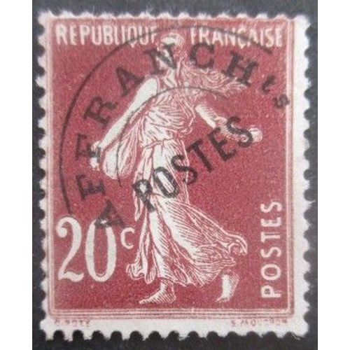 France Préoblitéré N°54 Semeuse Neuf **