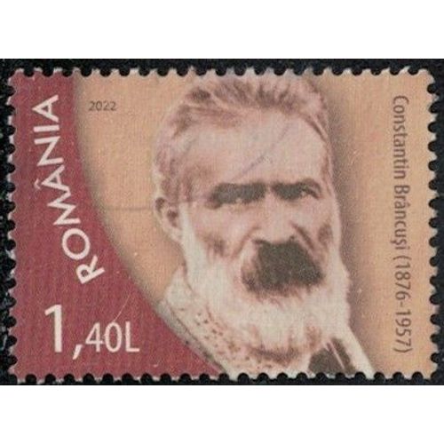 Roumanie 2022 Oblitéré Used Constantin Brancusi Sculpteur Designer Y&t Ro 6801 Su