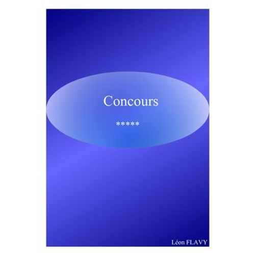 Agregation Lettres Modernes : Concours*****