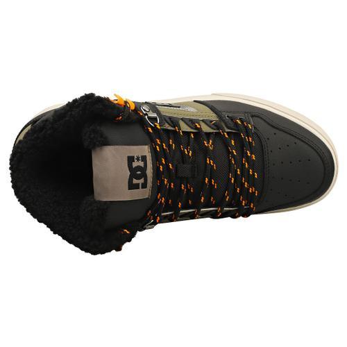 Dc Shoes Pure Hiigh-Top Wc Winter Homme Baskets Patin Vert Noir