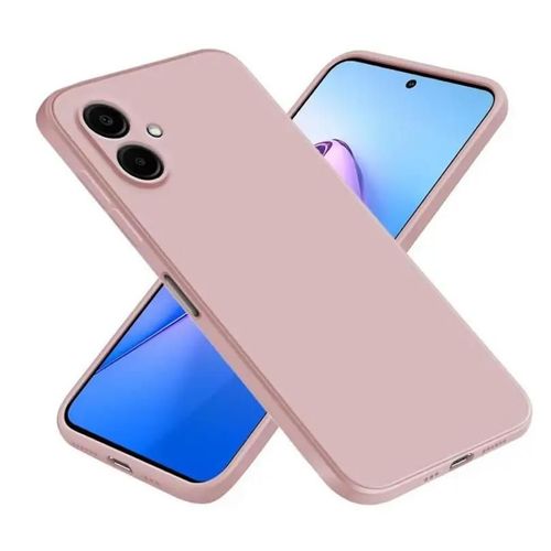 Coque Pour Samsung Galaxy A06 - Housse Etui Silicone Gel Fine + Film Ecran - Rose
