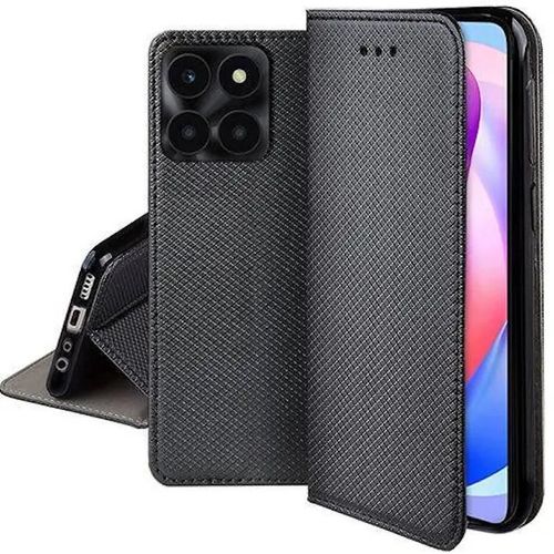 Housse Pour Honor X6b - Etui Coque Pochette Portefeuille + Film Ecran - Noir Magnet