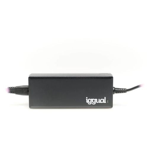 iggual CUA-11T-90W - Adaptateur secteur - automatic, universal - CA 100-240 V - 90 Watt - noir