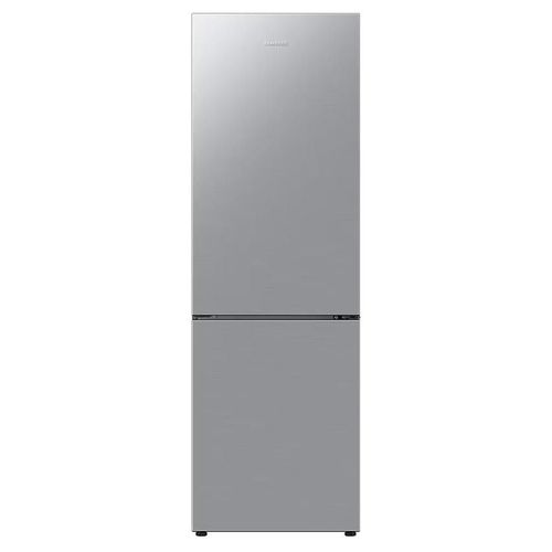 Réfrigérateur-congélateur Samsung RB33B610ESA - congélateur bas - largeur : 59.5 cm - profondeur : 65.8 cm - hauteur : 185.3 cm - 344 litres - classe E - gris métallisé