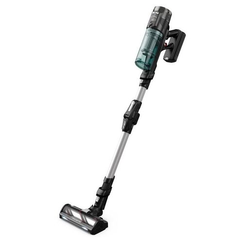 Aspirateur balai/à main (2-en-1) sans sac Rowenta X-Force Flex 13.60 RH9A32WO - sans fil - eucalyptus green/aluminum - 1 batterie