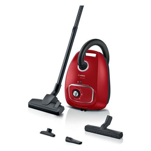 Aspirateur traineau Bosch Serie | 4 BGB41RD3H - sac - rouge intense