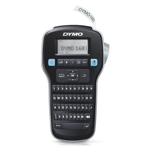 DYMO LabelMANAGER 160 - Étiqueteuse - Noir et blanc - transfert thermique - Rouleau (1,2 cm)