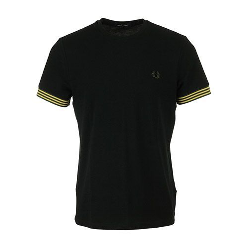 Fred Perry Striped Cuff T-Shirt