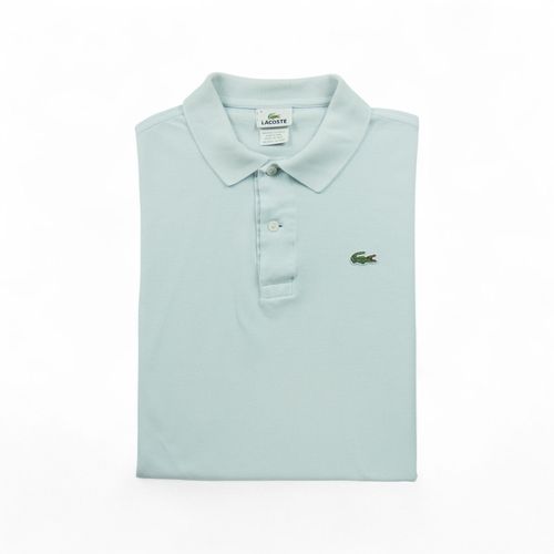 Reconditionné - Polo Manches Courtes Homme Bleu Clair - Taille M - Homme - Bleu Clair