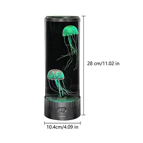 Lampe À Lave Méduse Fascinante - Veilleuse Led À Changement De Couleur Pour La Décoration Intérieure Et La Détente - Idée Cadeau Parfaite !